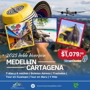 CARTAGENA MEDELLIN Por Avion 🛩️